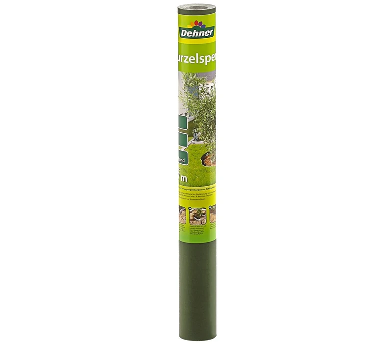 Dehner Root Barrier, approx. 3 x 0.7 m, Polypropylene, grey, green, 300 x 70 x 0.2 cm - Image 1