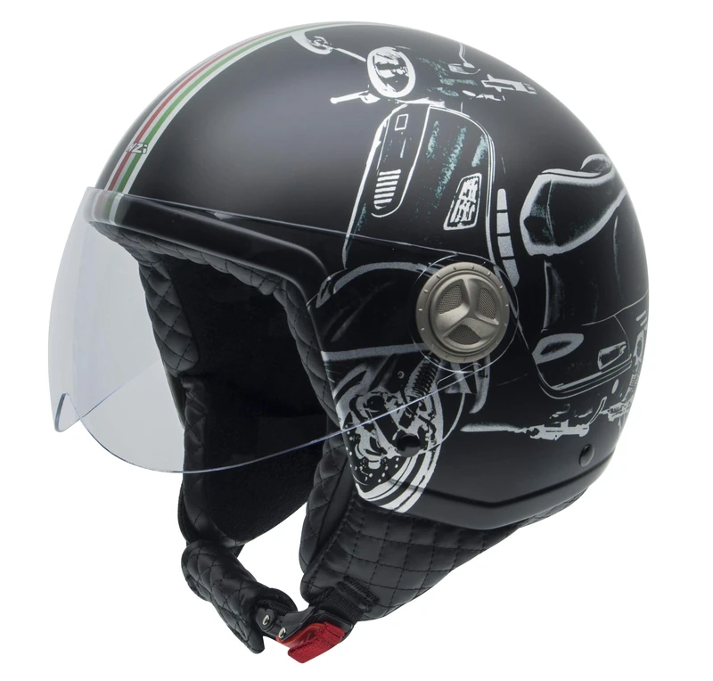 NZI Zeta Helmet Graphics B Vespa Turia, B-VESPA TURIA, Size XL