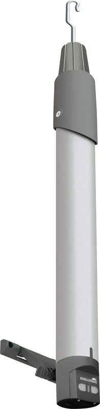 Schellenberg 20264 Wireless Awning Drive Premium with Battery, 10 N max 12 m² Area, Easy retrofit with Solar Panel, incl. Power Supply and Wall Bracket