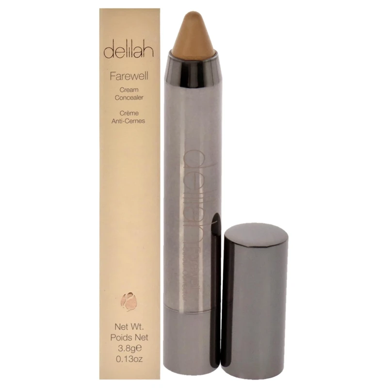 delilah Farewell Cream Concealer - Honey For Women 0.13 oz Concealer - Image 1