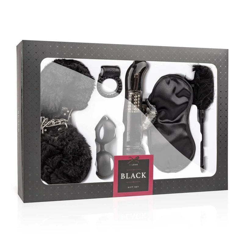 LoveBoxxx Sex Box for Couples, The Best Sex Toy Box That is Suitable for Beginners, 6-Piece (Black Edition) - Image 1