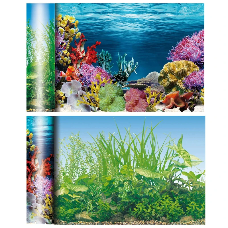 GEORPLAST FN2160 Caribbean Double Sided Background and Pond - Image 1