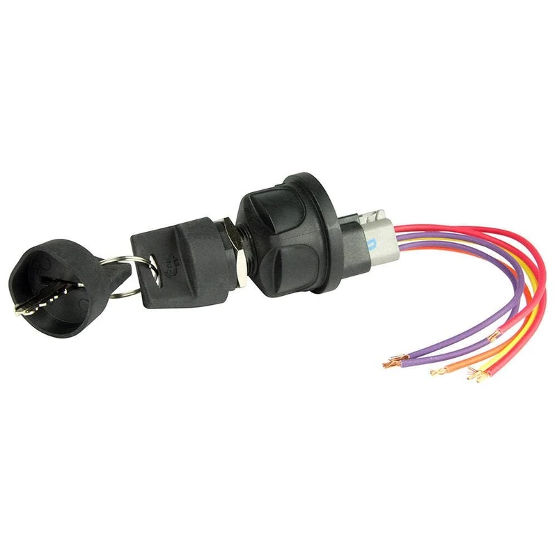 BEP 4 Position Sealed Ignition Accessory/Off/Ignition Accessory/Start Switches & Lanyards