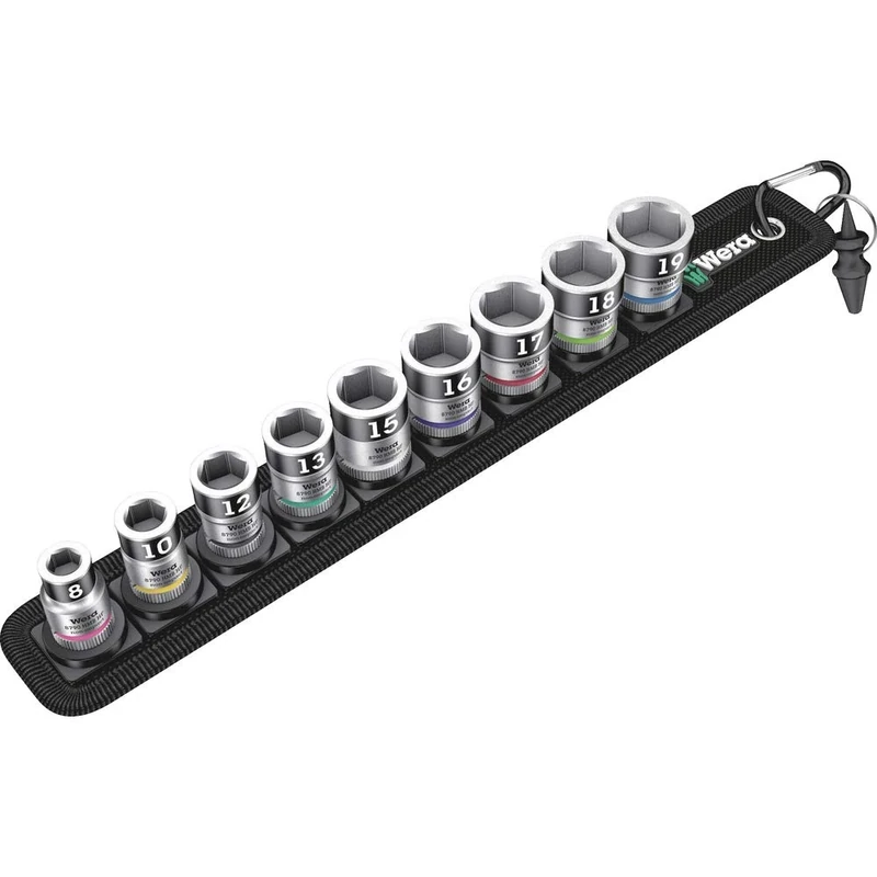Wera Belt B 1 Zyklop holding function socket set, 3/8" drive, 9pc, 05003970001