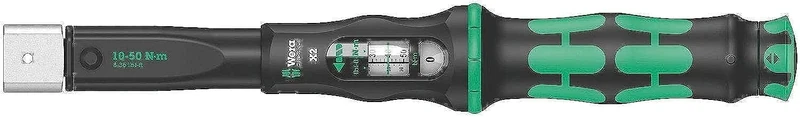 Wera Click Torque X 2 Torque Wrench for insert tools, 9 x 12 mm Drive, 10 - 50 Nm, 0507652001