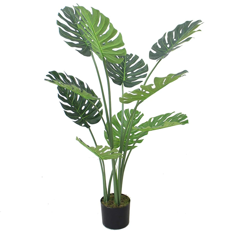 Leaf Artificial Monstera Plant - Image 1