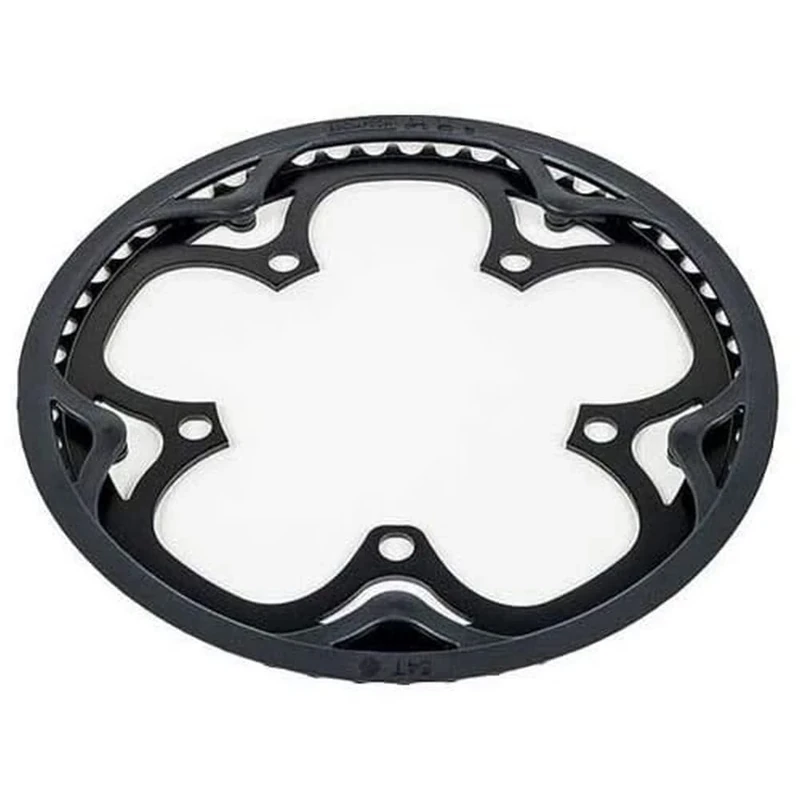 Brompton Chainring and Guard for Spider Crank - Black - 44T