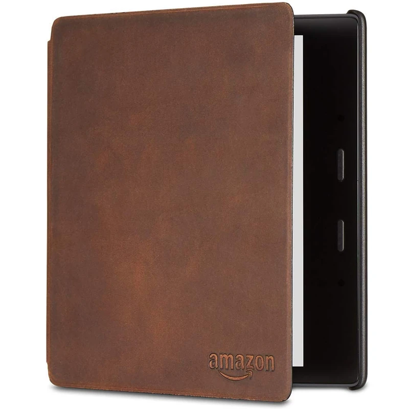 Kindle Oasis Premium Leather Cover— Compatible with 9th (2017 release) and 10th generation (2019 release)