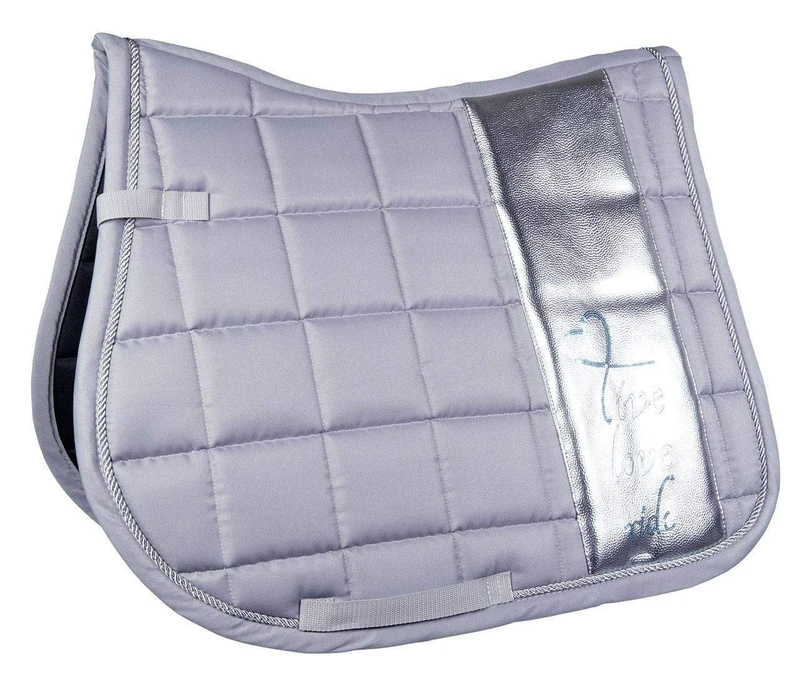 Hkm Hkm 4057052305184 Saddle Cloth -Metallic-9500 Grey Dress