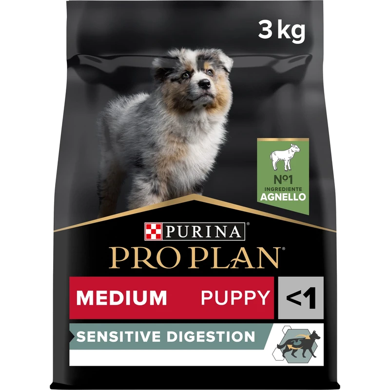 Purina Proplan Medium Puppy Digest Puppy Lamb 4 x 3 Kg