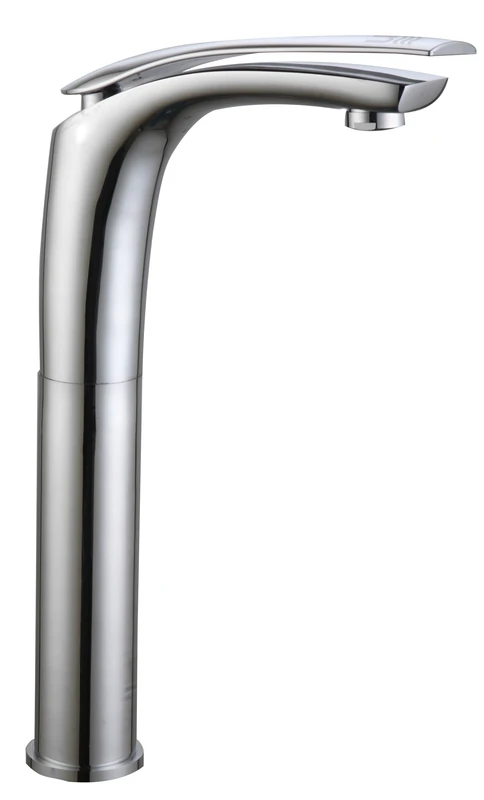 DP Taps gs11074 Basin Mixer Tap High Model Fir Tree in Chrome, Silver - Image 1