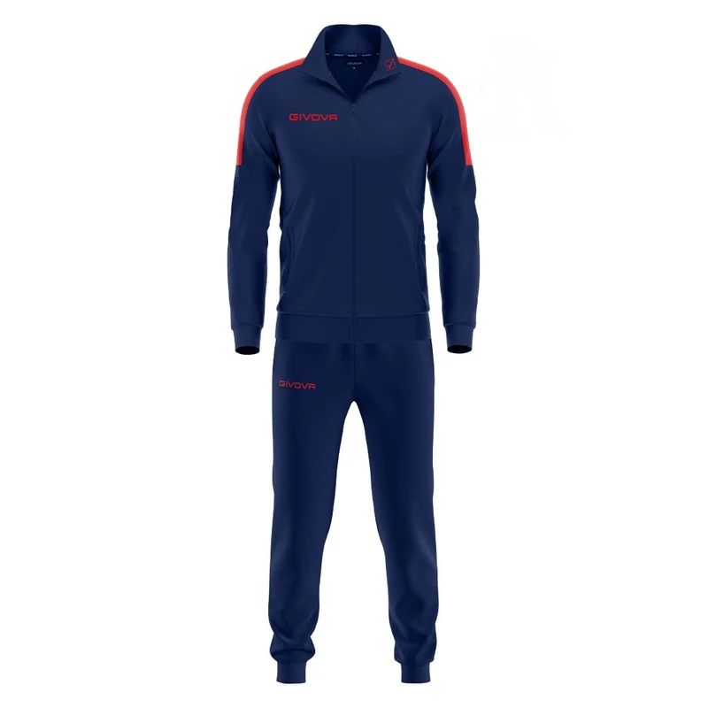 GIVOVA REVOLUTION TRACKSUIT BLUE/RED Size 3XL - Image 1