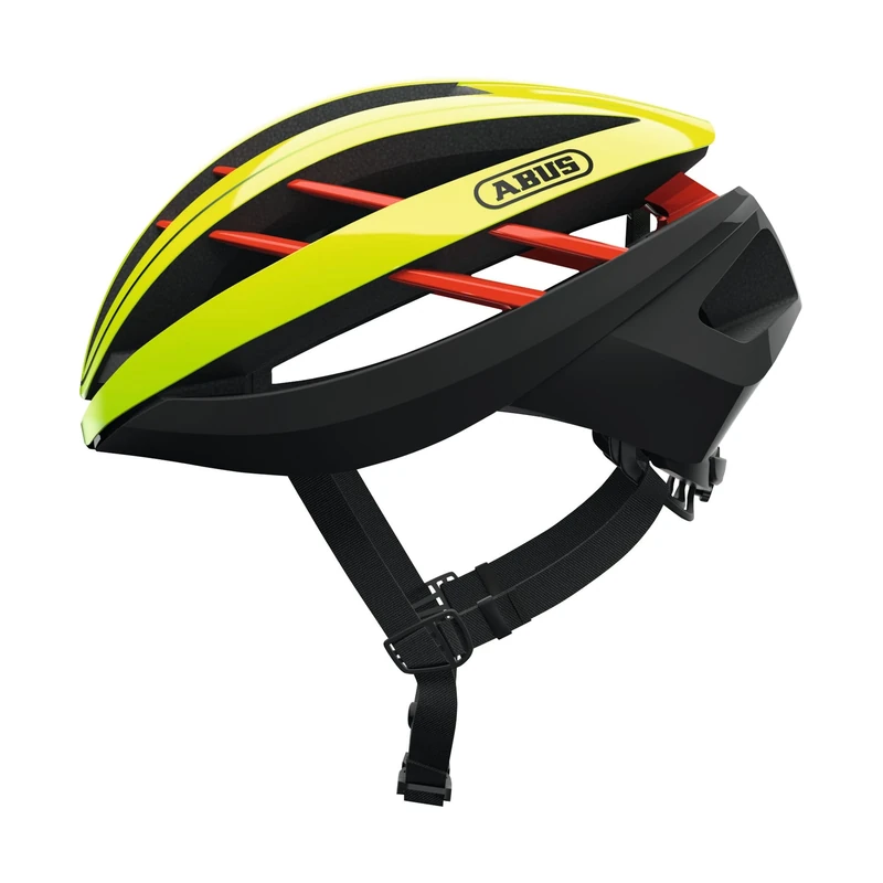 ABUS Aventor road bike helmet - bike helmet for professional cycling - good ventilation properties - for men and women
