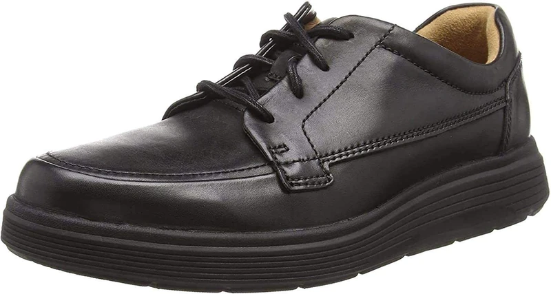 Clarks Men's Un Abode Ease Derbys, Black Leather*6 UK