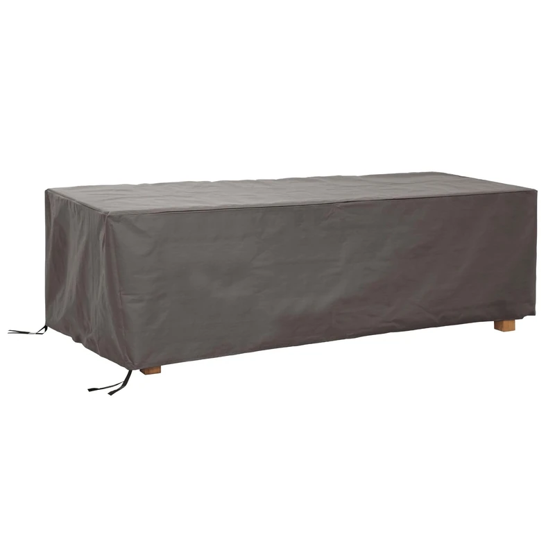 Perel Garden OCT220 Protective Cover for Garden Table - Maximum 220 cm - Anthracite - 225 x 105 x 75 cm