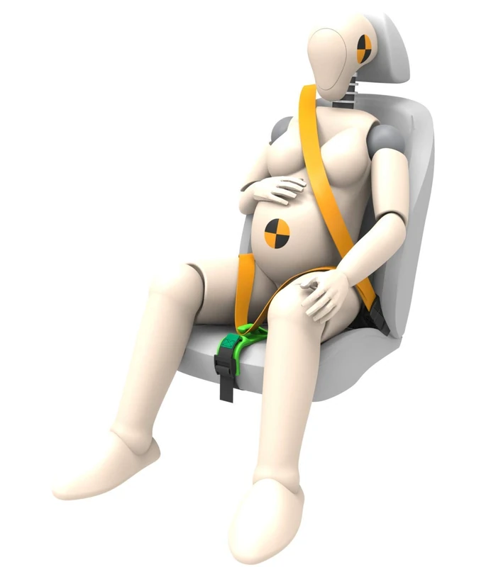 INSAFE SEATBELT GUIDE - Pregnancy seat belt original and tested. Protects the unborn child and more comfort for the mother while driving. Seat belt for pregnant woman. - Image 1