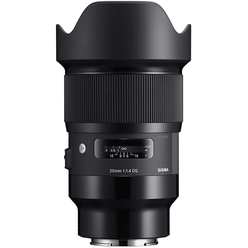 Sigma 20mm F1.4 DG HSM | A For Sony SE, Black