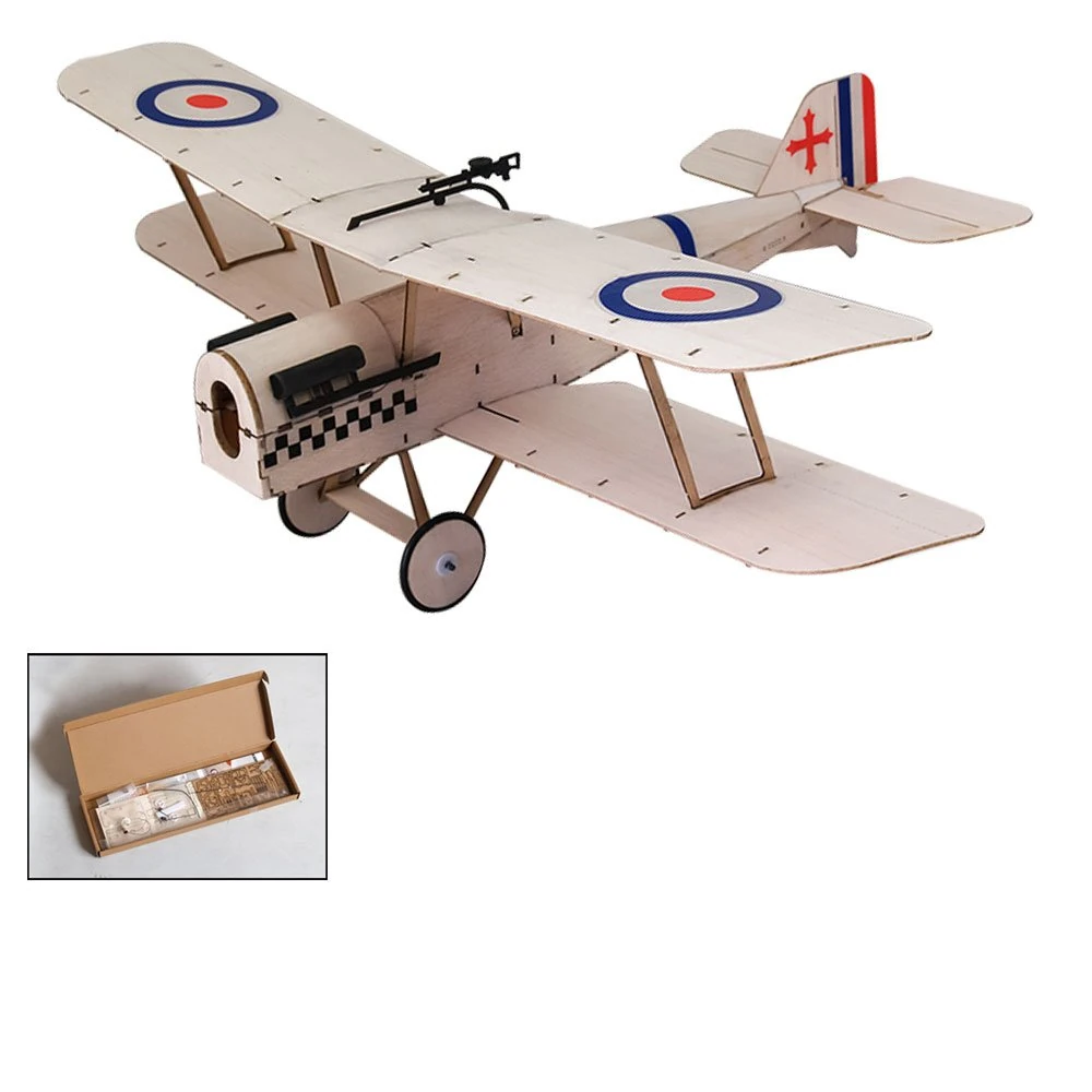 DW Hobby RC Aircraft SE5A Balsa wood Aeroplane Remote controlled Balsal Airplane kit model buidling