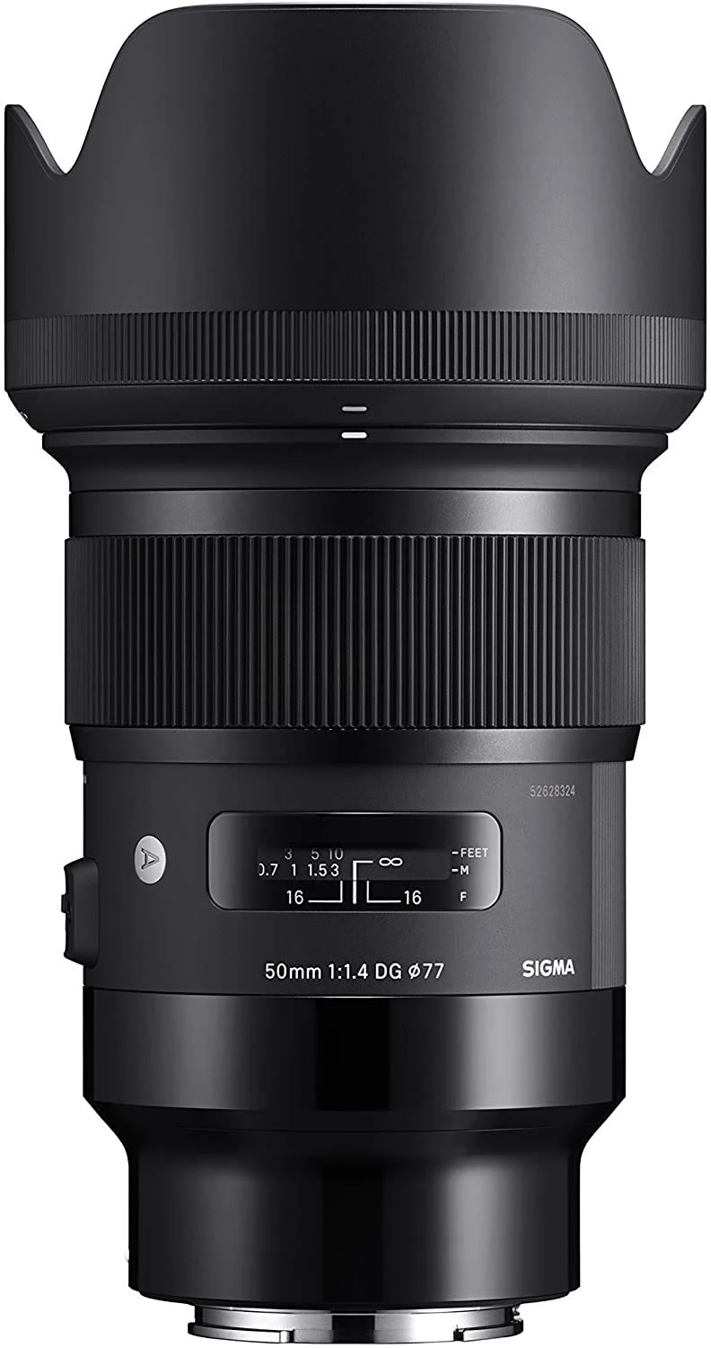 Sigma 311965 50mm F1.4 DG HSM | A For Sony SE , Black