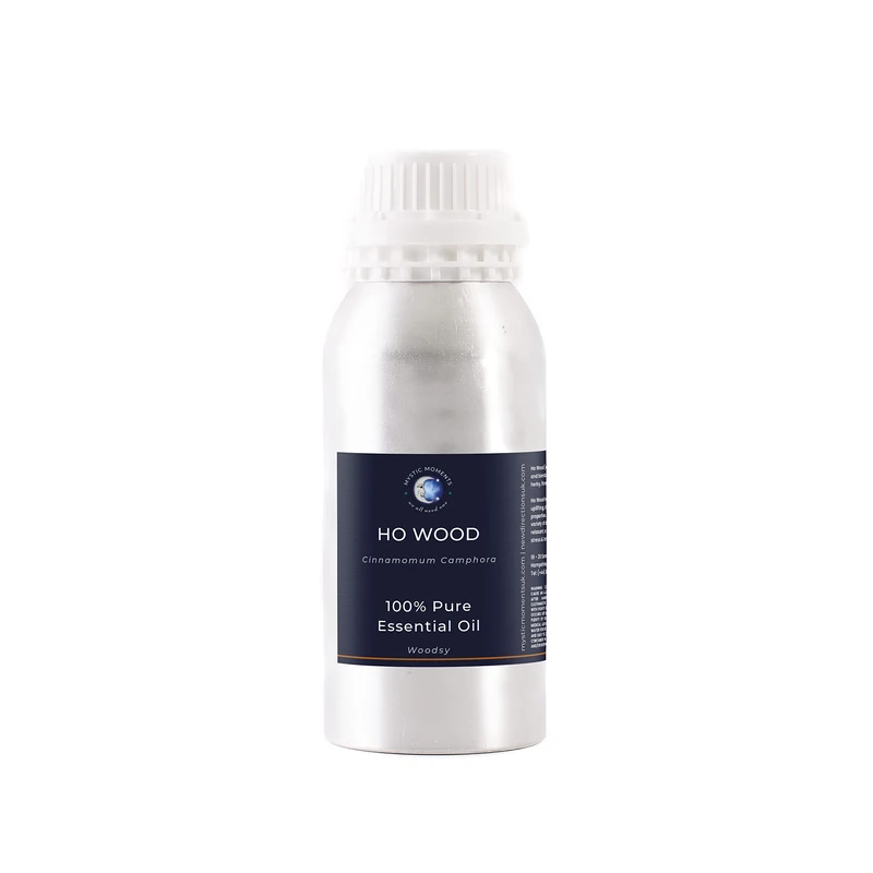 Mystic Moments | Ho Wood Essential Oil 500g - Pure & Natural Oil for Diffusers, Aromatherapy & Massage Blends Vegan GMO Free