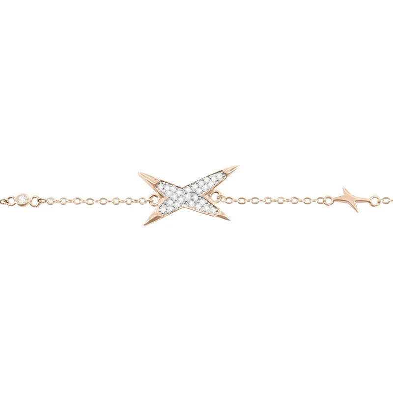 Néolia Bijoux Paris - Women's Chain Bracelet - Gold Plated - GCL335-S1RO, 18 cm, Silver - Image 1