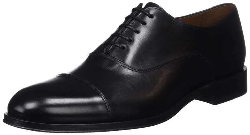 Lottusse L6965, Men’s Oxfords, Black (Ebony Negro Ebony Negro), 8 UK (42 EU)