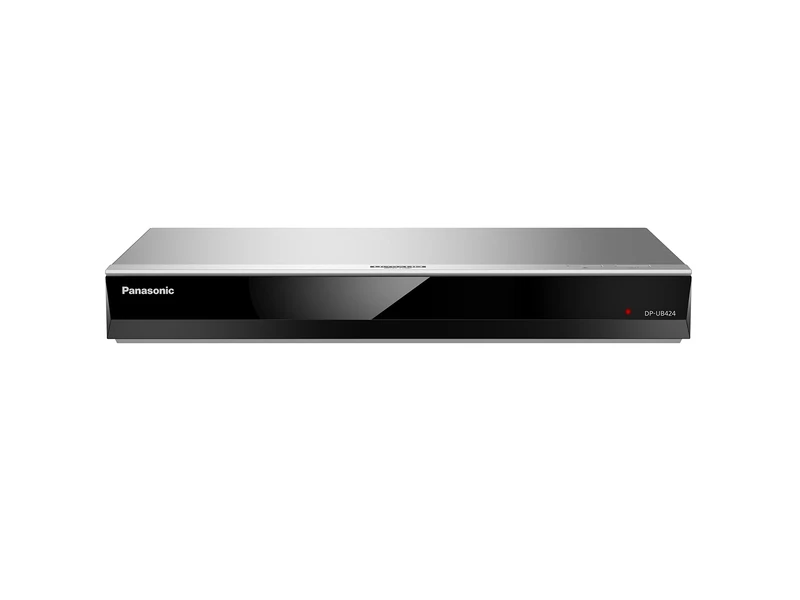 Panasonic DP-UB424EGS Ultra HD Blu-ray Player (4K Blu-ray Disc, 4K VoD, DLNA, 2x HDMI, USB, Silver)