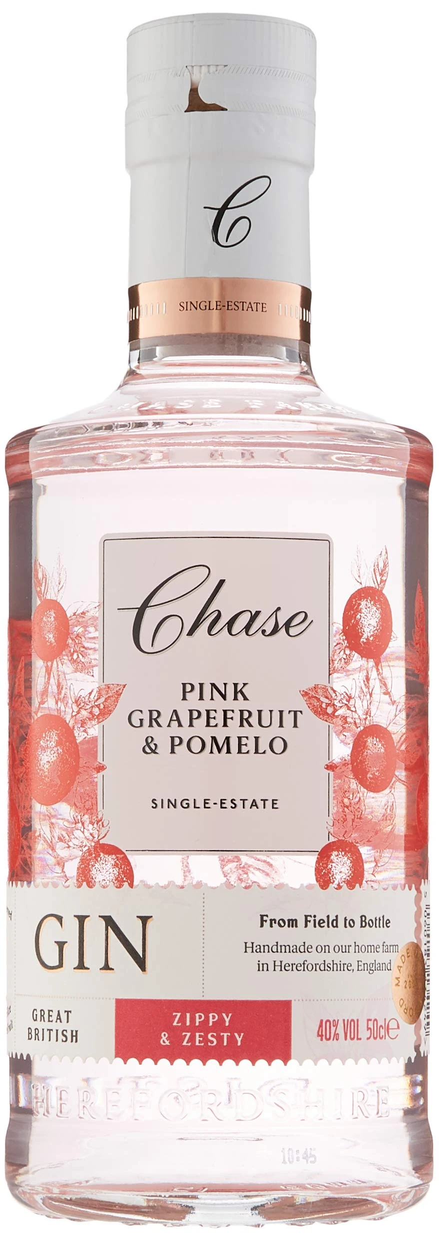 Chase Gin, Pink Grapefruit and Pomelo, 50cl