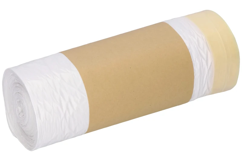 DEISS Drawstring Bags White 30 Litres Pack of 1000