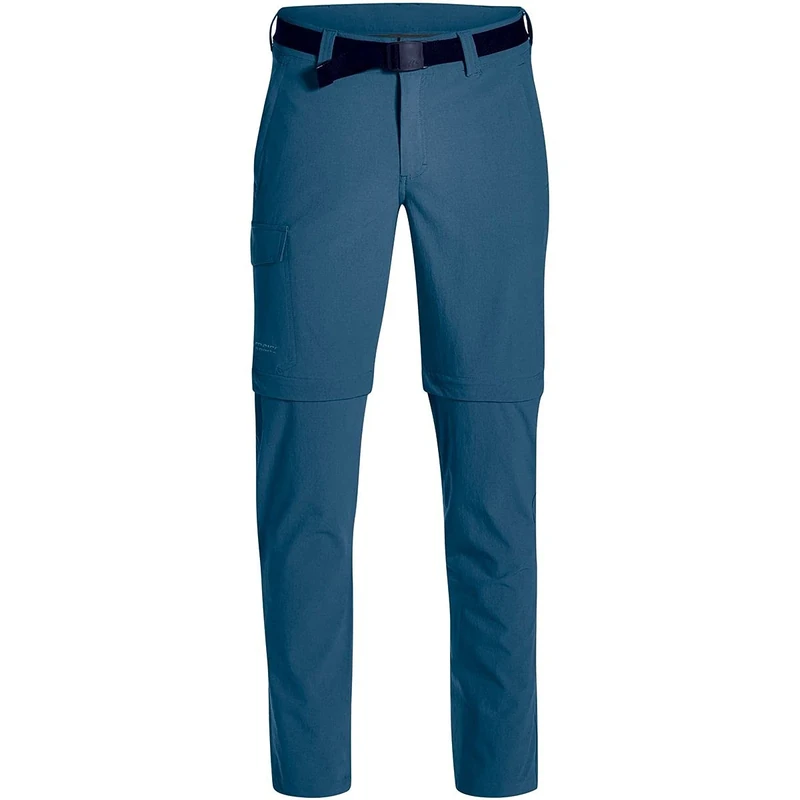 Maier Sports Torid Slim Zip Functional Trousers Made of 90% PA 10% Elastane in 23 Sizes, Outdoor Trousers, Hiking Trousers, Bermuda Shorts with Belt, Bi-Elastic, Quick-Drying and Water-Repellent