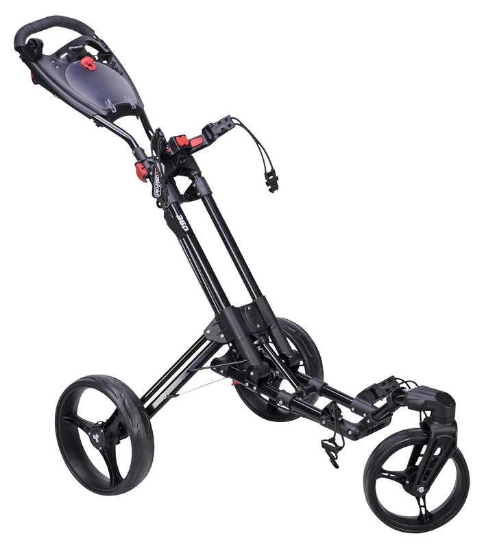 Fast Fold 360 Golf Trolley, Black, One Size