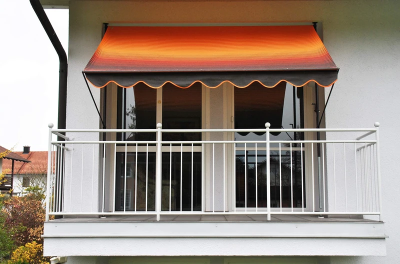 Angerer Exclusive Clamp Awning Orange