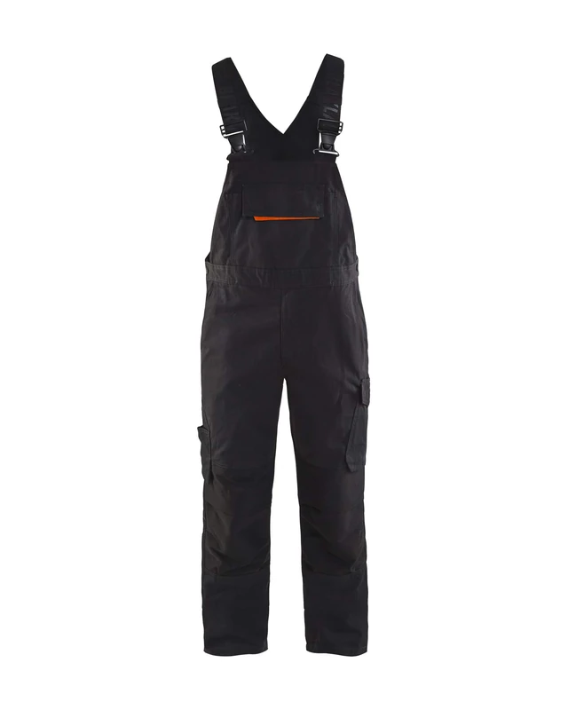 Dungarees Dark, C54, Black/Red - Image 1