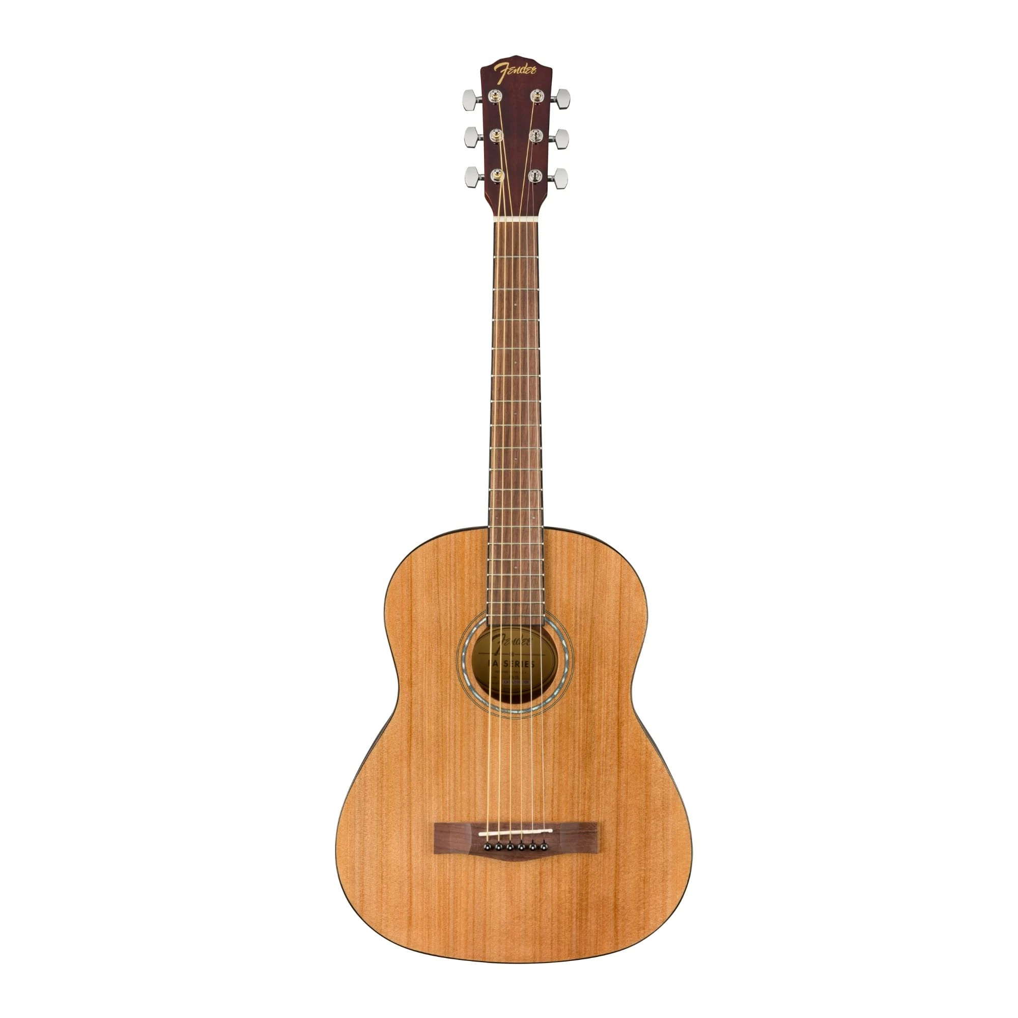 Fender FA-15 Acoustic Guitar, 3/4 Scale Steel, Natural, includes a Guitar Gig Bag