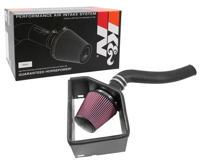 K&N Cold Air Intake Kit: High Performance, Guaranteed to Increase Horsepower: 50-State Legal: Fits 2014-2019 RAM/DODGE (1500 Classic, 1500)57-1571
