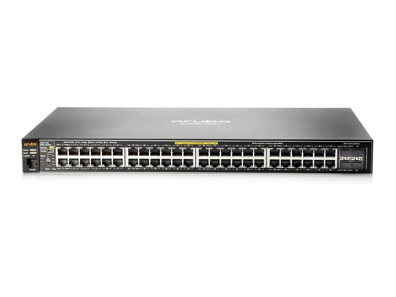 Hewlett Packard Enterprise 2530-48G-PoE+ Switch, 642695, 817553 Aruba 2530 48G PoE+, Managed, L2, Gigabit Ethernet (10/100/1000), Power Over - Image 1