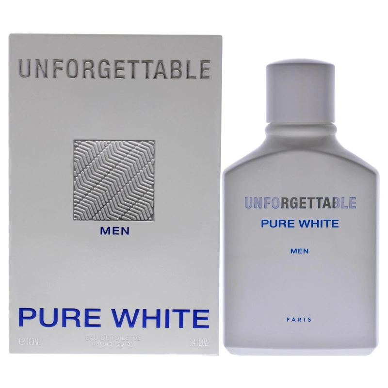 Glenn Perri Unforgettable Pure White for Men 3.4 oz EDT Spray