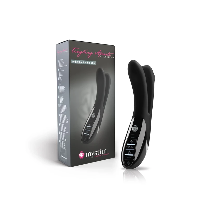 Mystim Vibrator-E26778 Vibrator Black One Size