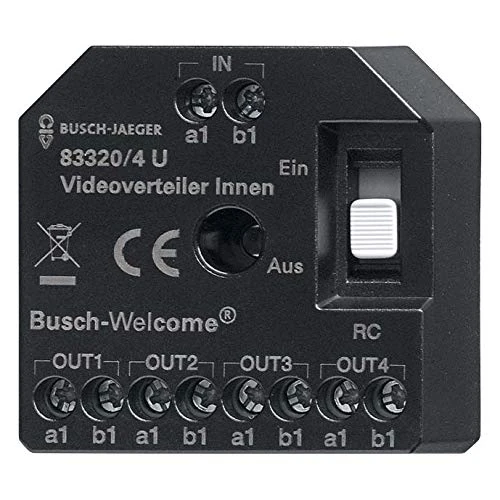 Busch-J. Aktiv Videoverteiler innen UP 83320/4 U - Image 1
