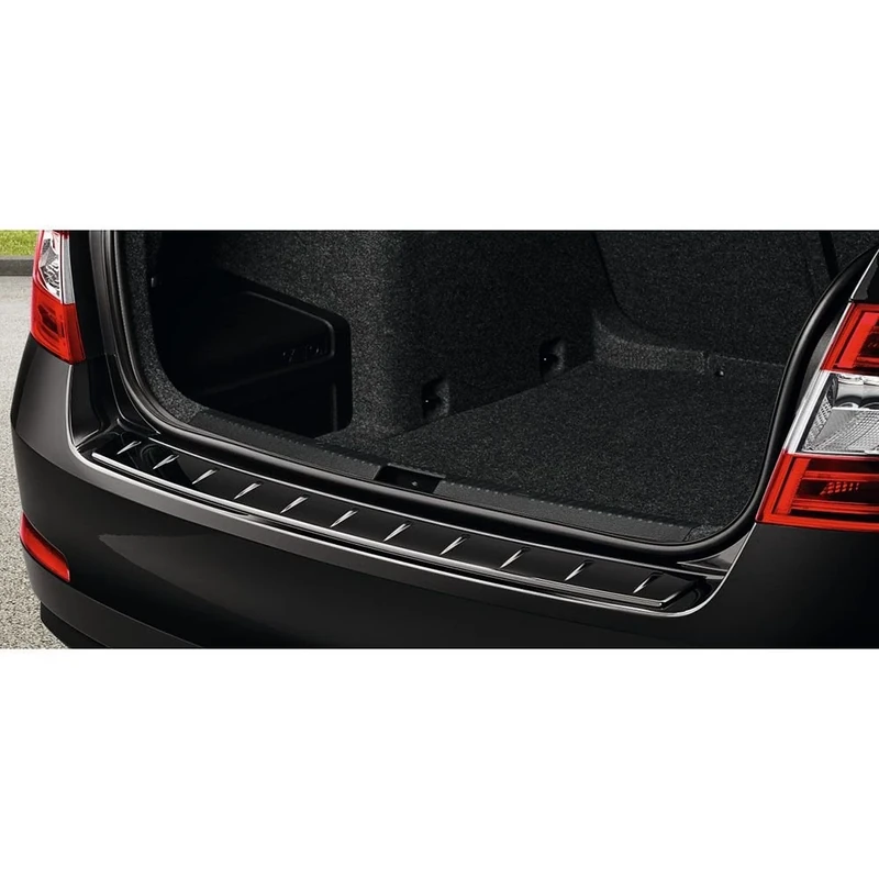 Skoda 5E9064711 Boot Sill Protector Rear Protection Strip Bumper Black (Only for Combo) - Image 1
