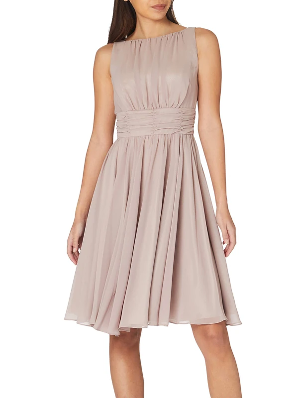 Swing Mascha Dress, Beige (Hellbraun 901), 20 (size: 46)