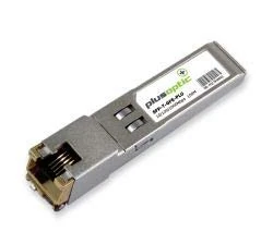 PlusOptic 10/100/1000Mbps, Copper SFP, 100M Transceiver, RJ-45 Connector for Copper | PlusOptic SFP-T-GFE-PLU