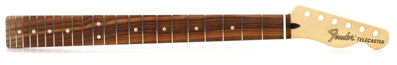 Fender Deluxe Series Telecaster® Neck, 12" Radius, 22 Jumbo Frets, Pau Ferro Fingerboard