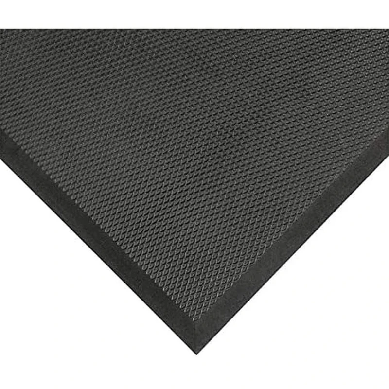 Notrax Mats for Professional Use 425 Anti-Fatigue Mat for Standing Workstations, 51 cm x 60 cm, Black