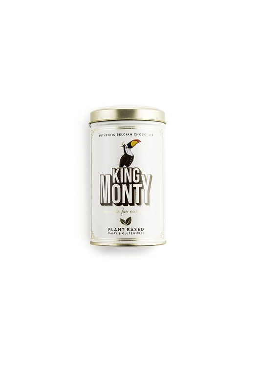 King Monty Classic Cacao Tin, 130 g, Pack of 10