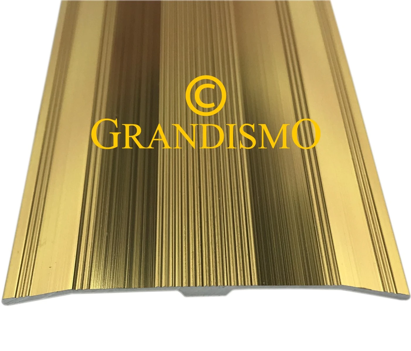 Grandismo® 61mm Extra Wide Cover Strip/Trim - Metal Doorbar (Gold)