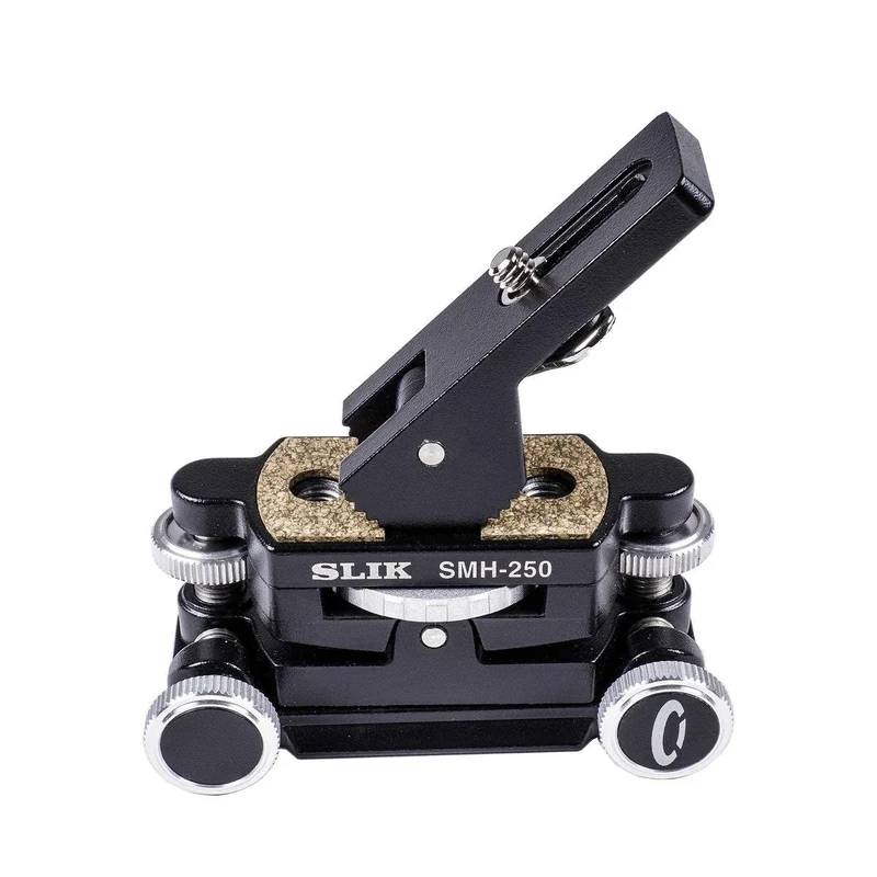 SLIK SMH-250 Micro Movement Adjust Tripod Head, Black (618-804) - Image 1