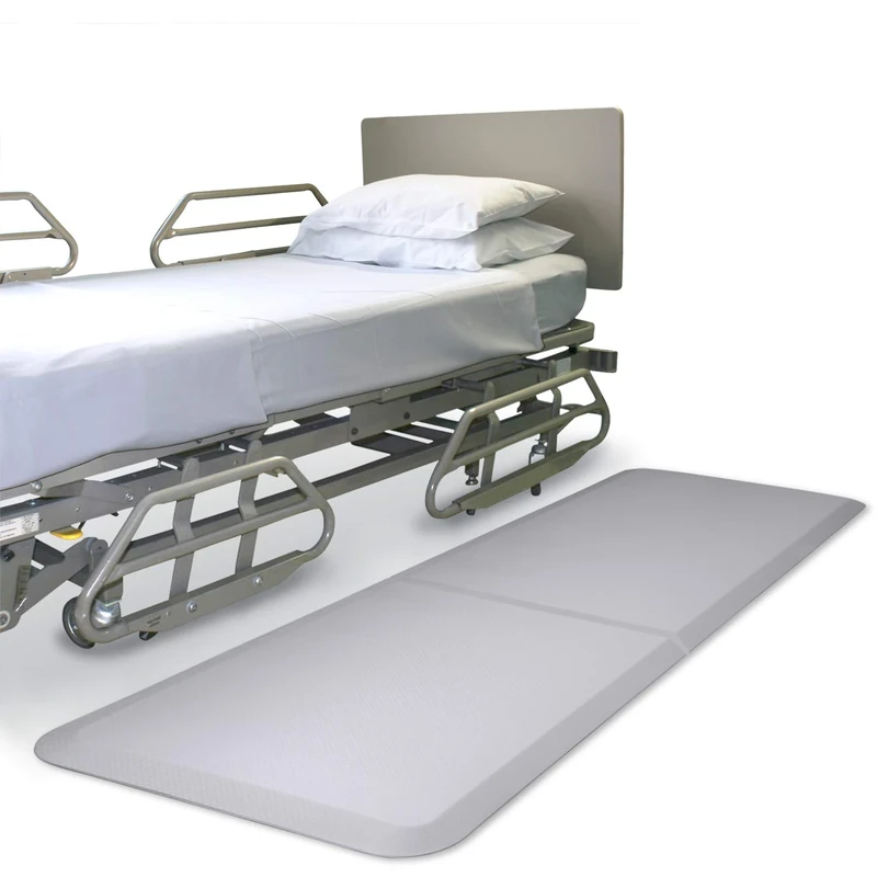 NYOrtho Bedside Foldable Floor Mats for Elderly – Handicap Non-Slip Beveled Edge Fall Protection Fallshield - Image 1