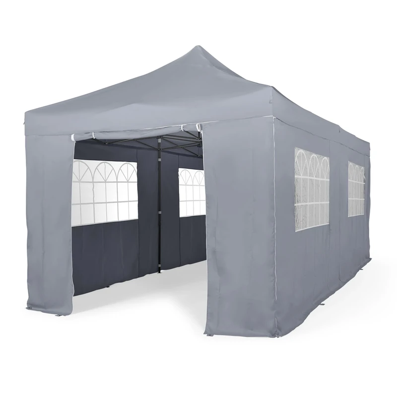 All Seasons Gazebos Heavy Duty, 100% waterproof, 3x6m Pop up Gazebo with 4 x fully waterproof superior Side Walls. 17 Colours ava