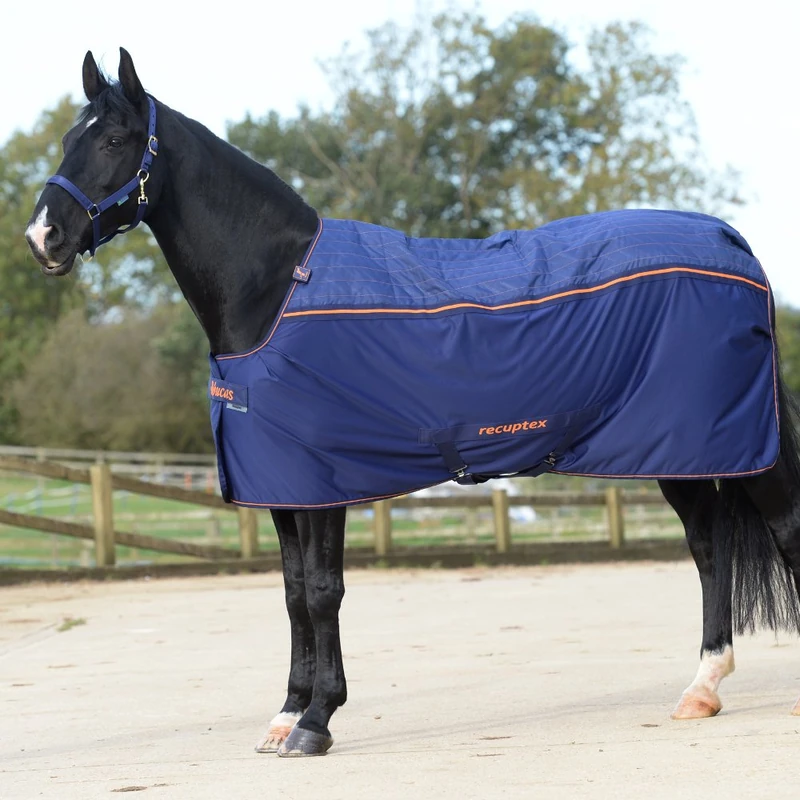 Bucas 165 Therapy Blanket Navy/Orange - Image 1